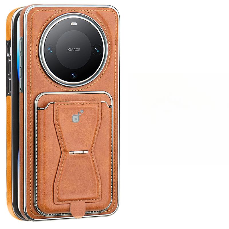 

Чехол-подставка для карт, подходящий для мобильного телефона Huawei Mate70pro, бизнес M60, полная защита, противоударный, магнитная адсорбция, кожаный чехол M60por Huawei Mate 60