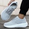 All Black Wide Toe Shoes For Men Breathable Comfortable Platform Minimalist Travel Shoes  Wide Toe Barefoot Casual Sneakers