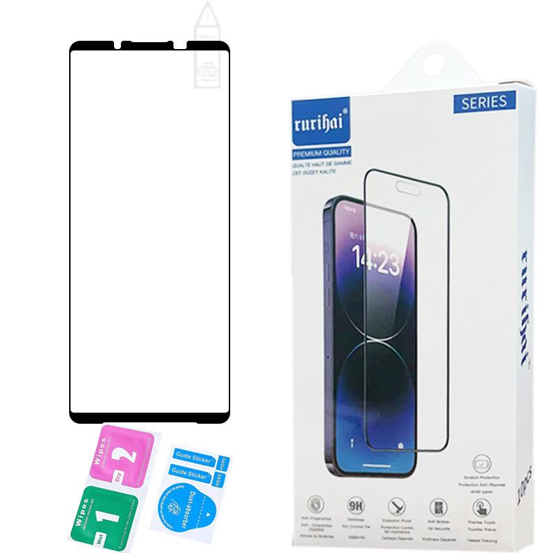 RURIHAI 10 Stück für Sony Xperia 1 VI HD Clear Screen Film Hoher Aluminium-Silizium-Glas-Displayschutz