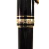 Great MONTBLANC fountain pen Meisterstck Classic white star Black gold 14K mens Used