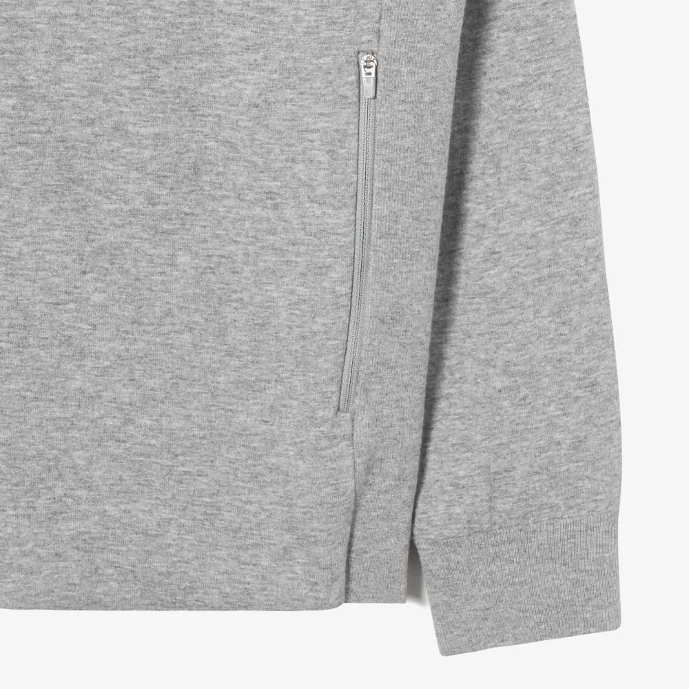 Lacoste Men's Golf Tipping Hybrid Full-Zip Sweater AH922E-55NCCA