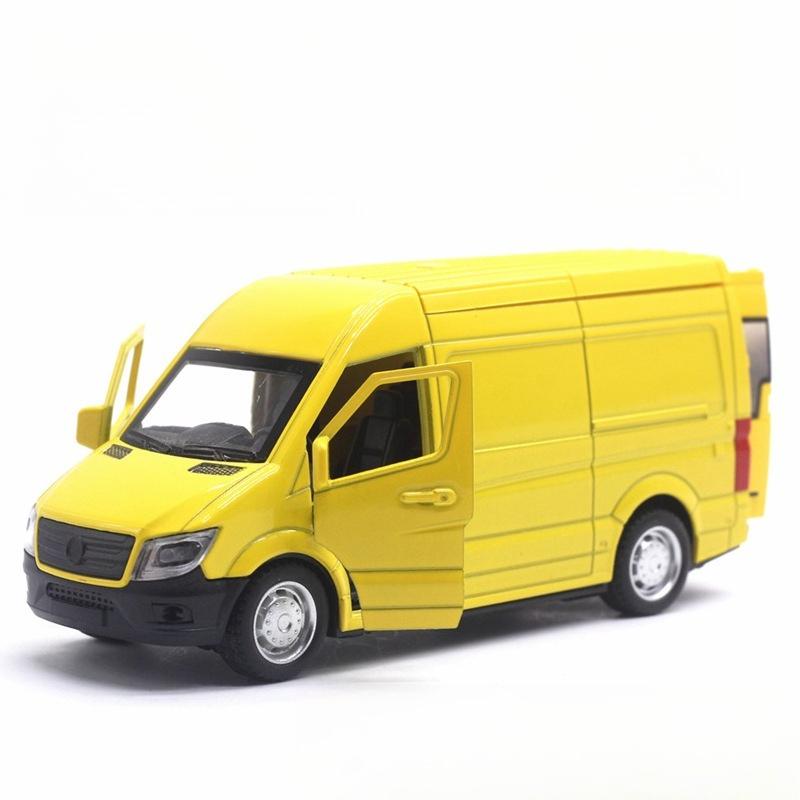1:32 Simulation Ambulance Alloy Car Model, Commercial Vehicle Police Car Fire Engine Car Toy Car