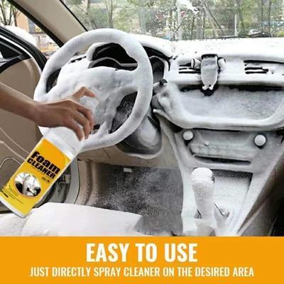 100ML Multi-Purpose Foam Cleaner Leather Clean Wash Automoive Car Interior Home Wash Maintenance