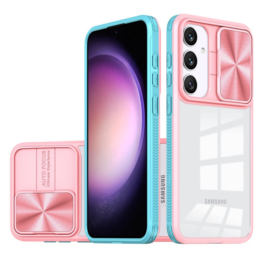 For Samsung Galaxy S25 Case TPU + PC Clear Phone Cover