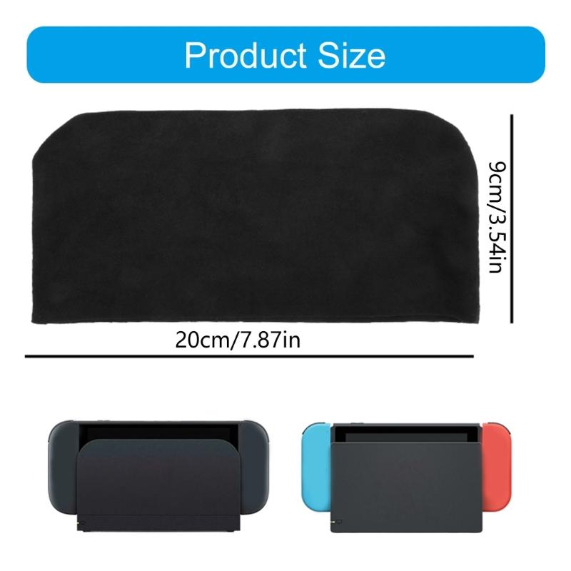 Premium Double Side Protector Cover For NS2 Charging Dock Wear Resistant Protections Cover Scratchproof Shield