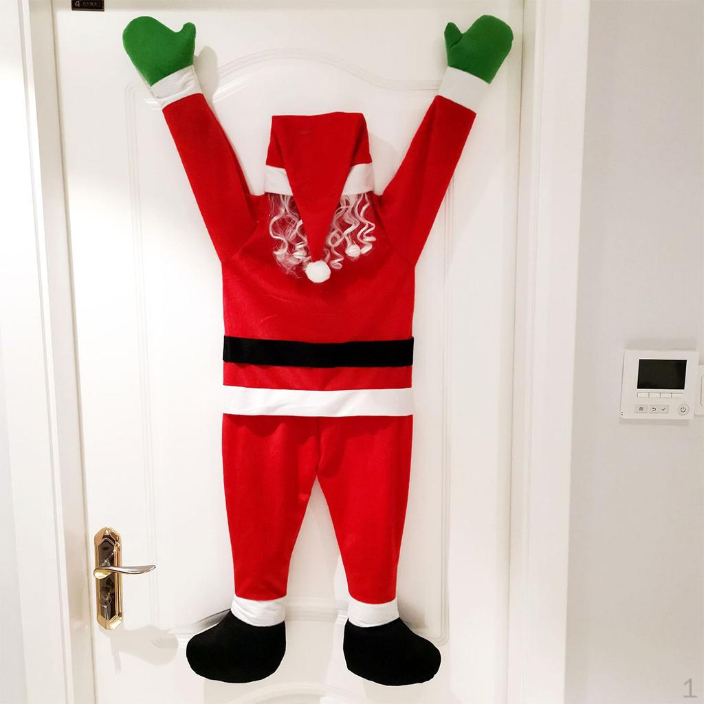 Christmas Decoration Santa Claus Ornaments for Hanging Ornament Wall Windows Stairwells