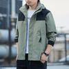 Thickened Optional Jacket Men's Autumn Loose Large Size Sports Windproof Waterproof Jacket Men's Top
