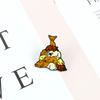 Cute Animal Dogs Brooches Funny Sleeping Puppy Enamel Pins Cartoon Badge Backpack Denim Lapel Pin Jewelry Gifts for Friends Kids