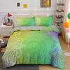 Mandala Duvet Cover Set King Bedding Set Soft Comforter Cover With 1/2pcs Pillow Shams For Kids Adults Microfiber Quilt Cover