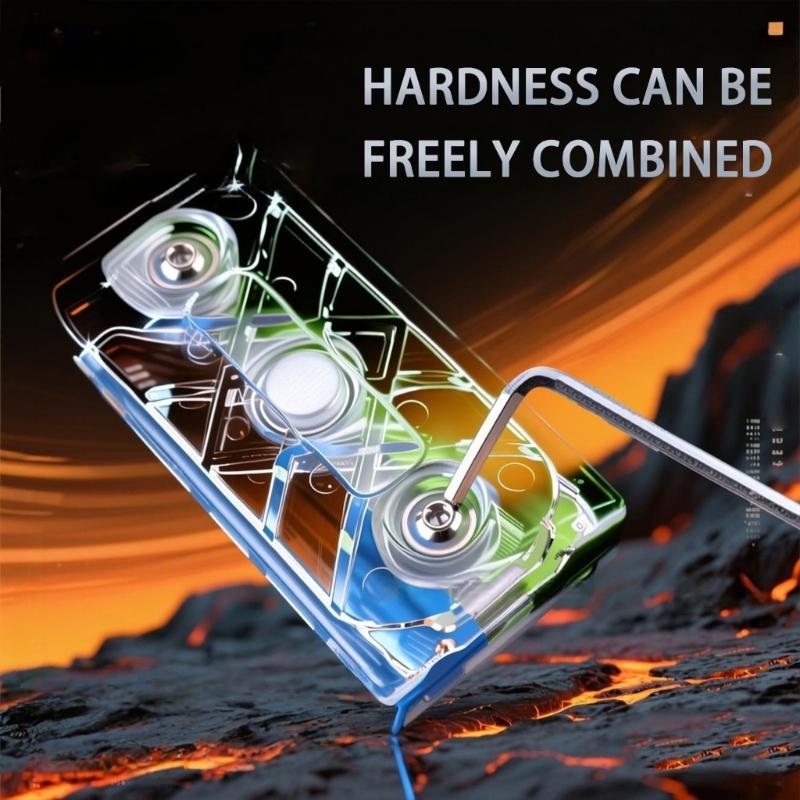 Double Sided Magnetic Scraper Blades With Quick Change System For Automotive Tint Vinyls Installation And DIY Projects