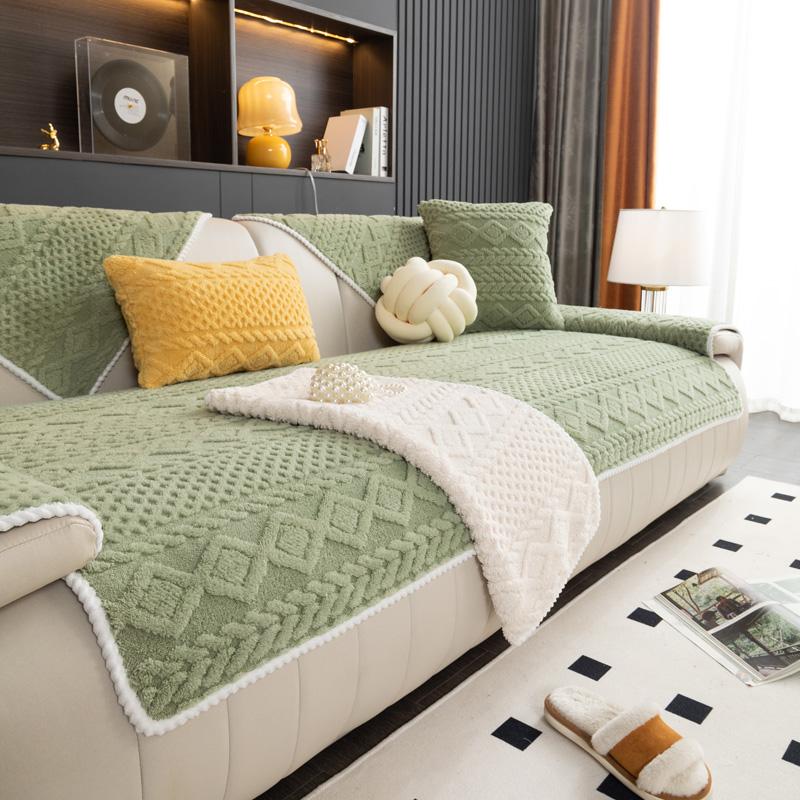 Huse de canapea pentru sufragerie Huse de canapea antiderapante pentru șezlong covoraș pentru canapea nordic universal prosop de colț