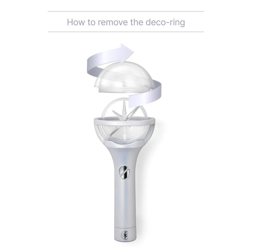 Official KATSEYE Light Stick - Global Fan Collectible with Bluetooth Sync