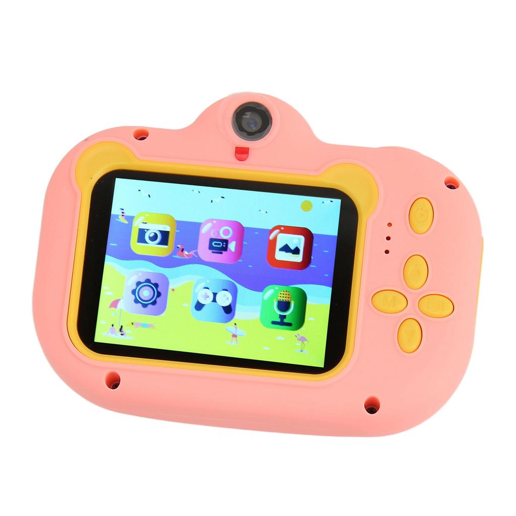 1080P 2 Zoll Kinderkamera Niedliches Cartoon-Design HD Digitale Kinder-Selfie-Kamera zum Geburtstag