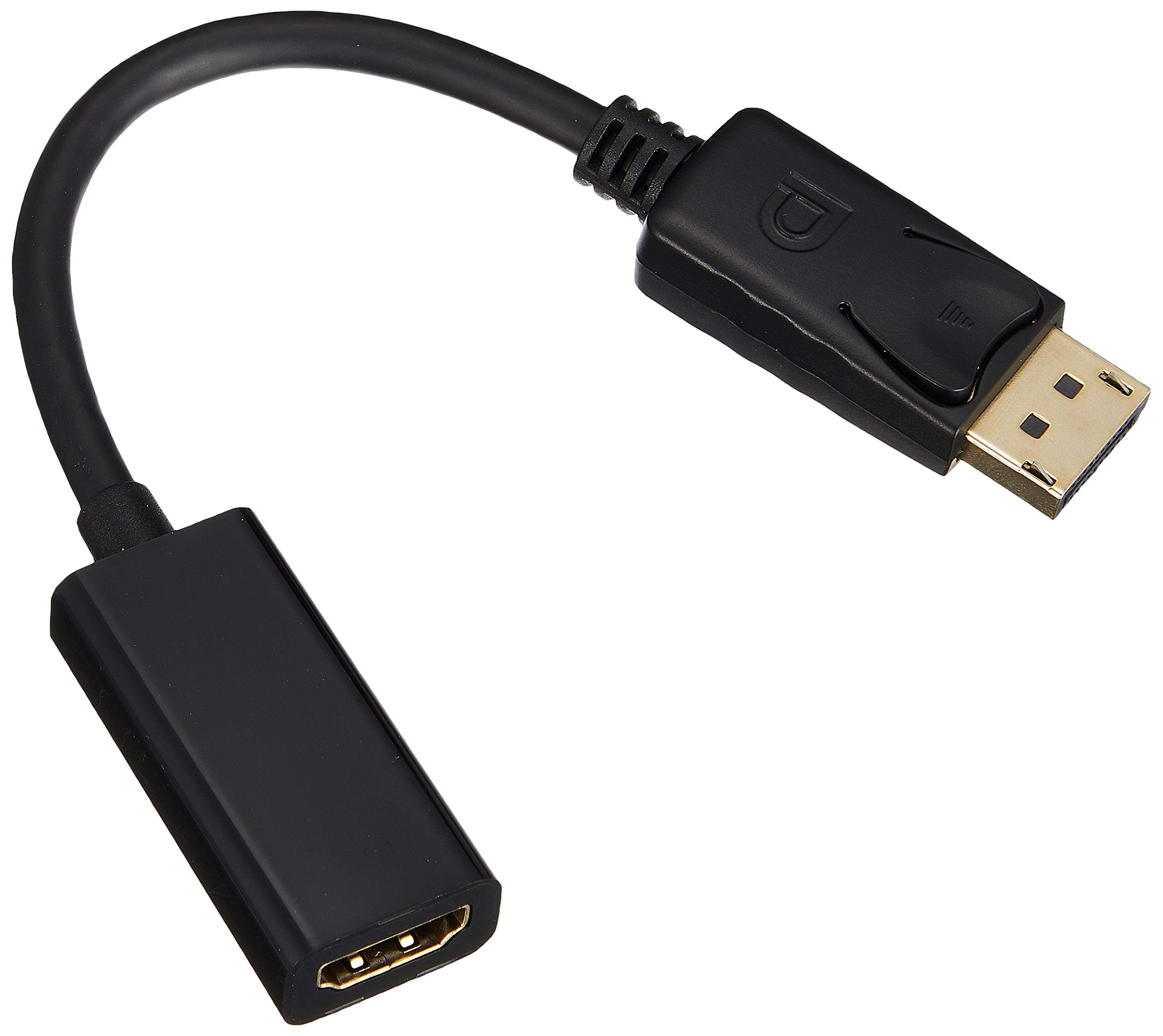 

Кабель-переходник Lumen DisplayPort на HDMI для цифрового подключения с терминалами (20-контактный штекер) (Женщина) позолоченный [0.2м] LAD-DPHDMI чёрный