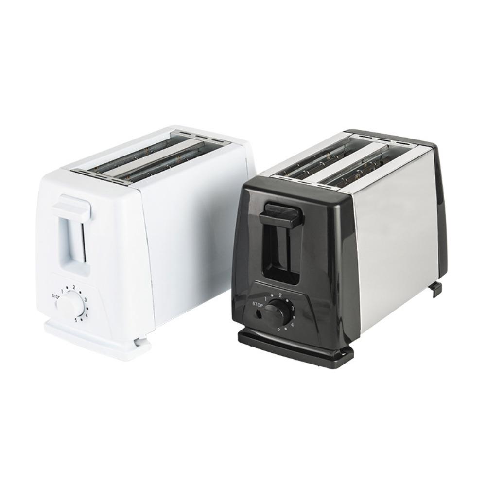 Automatic 2 Slice Toaster Stainless Steel Breakfast Machine Electric Bread Baking Machine Sandwich