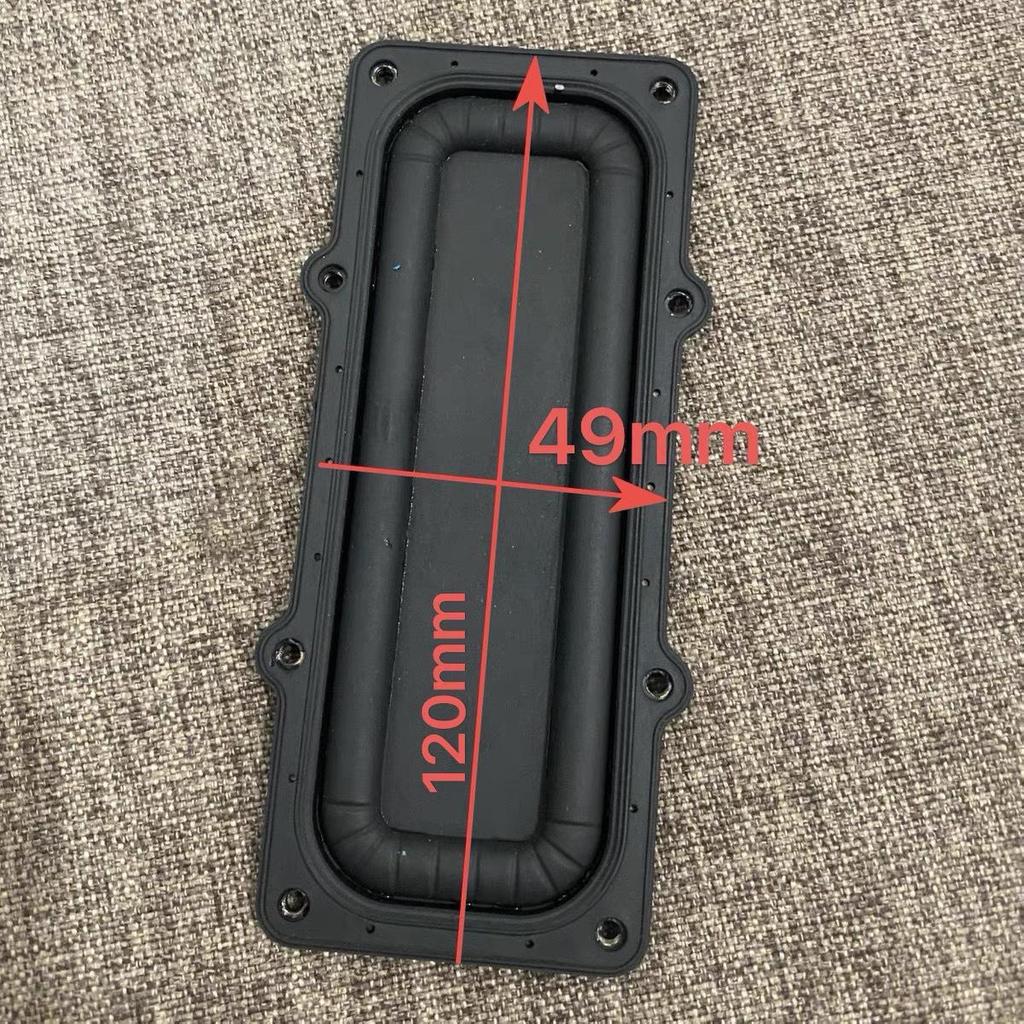 Stainless Steel Oval Bass Vibration Diaphragm, 4x6 Inch, Low Frequency Amplifier