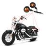 Urbanroad Amber Black Universal Led Motorcycle Turn Signals Indicators Bullet Turn Signal Light Lamp Blinkers Scooter Motor