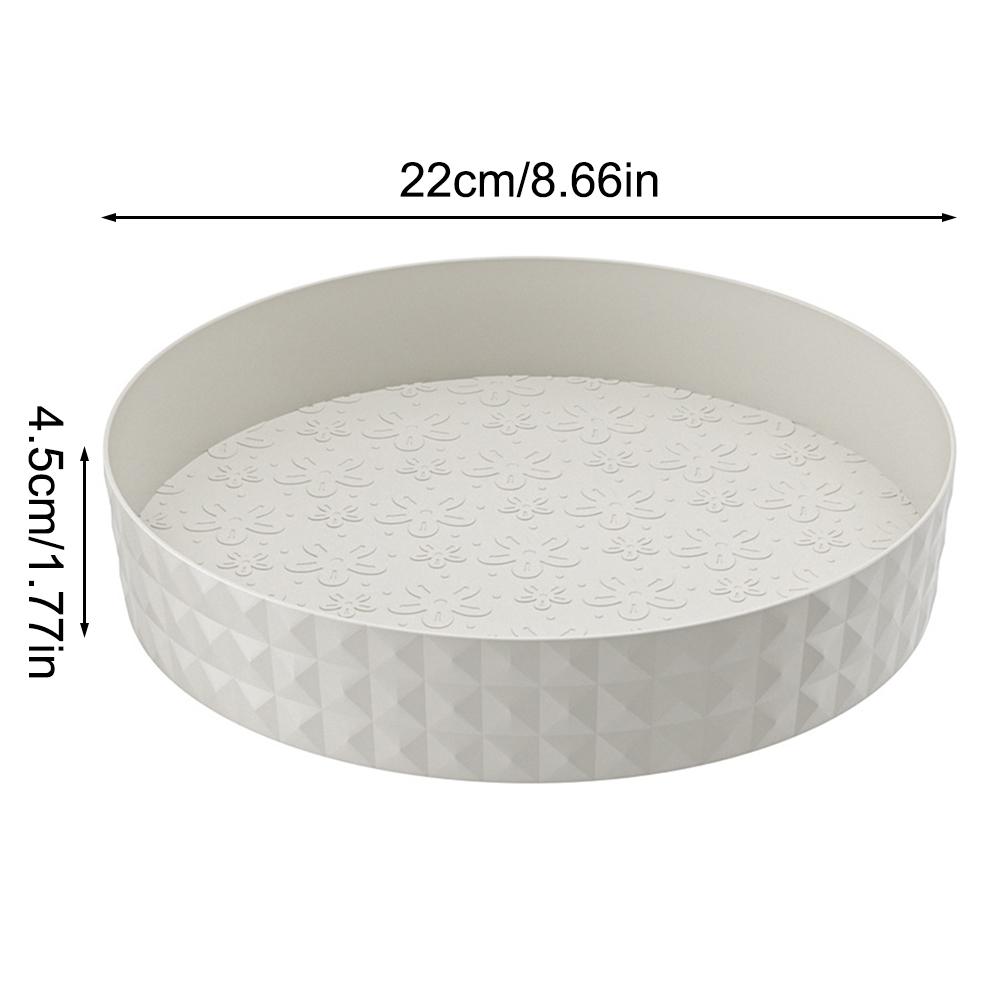1PC Seasoning Rotating Storage Rack - Multi-Functional Kitchen Storage Shelf - Dish Tray For Storing Seasonings