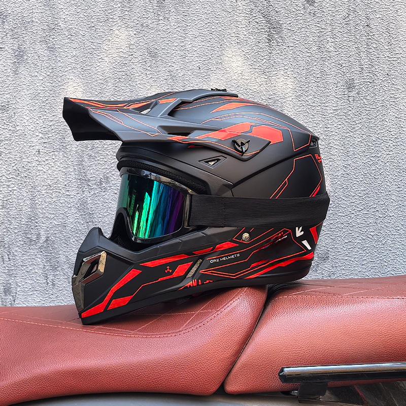 

Cross-border air goggles 25 New Off-Road Helmet Motorcycle Off-Road Helmet Full Helmet Mountain Bike Woodway Male 7.5 L