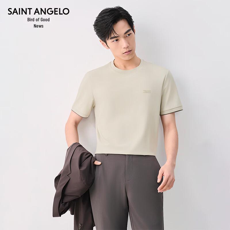 Baoxiniao Men s Casual Round Neck Short Sleeve T-Shirt L