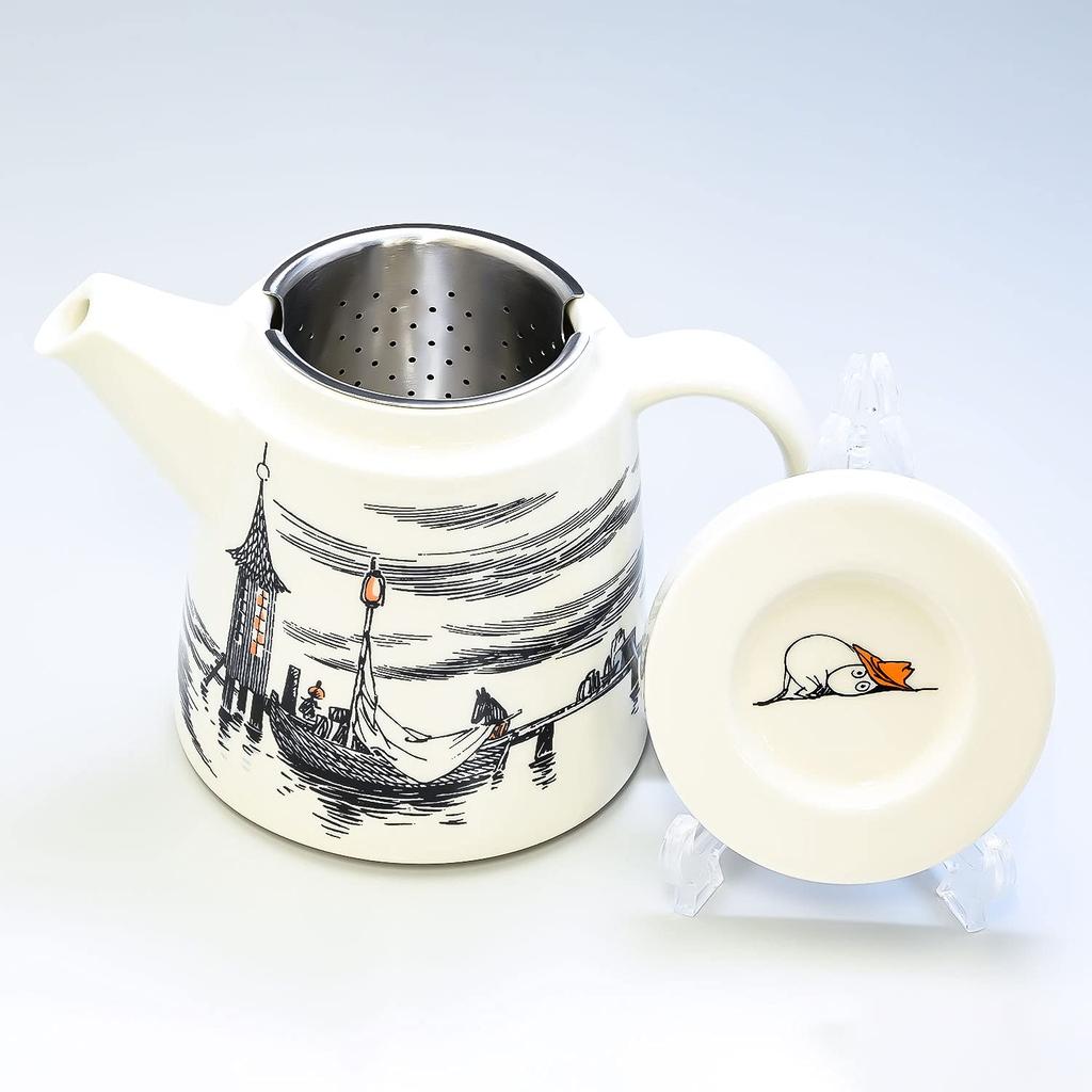 Arabia Moomin Collection True to Its Origins Teapot, 700ml, 1059571 [Parallel Import]