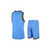 Li-Ning Professional Basketball Series Sweat-Wicking Breathable Round Neck Sleeveless T-Shirt Shorts Training Basketball Suit Men suit YATT113-4