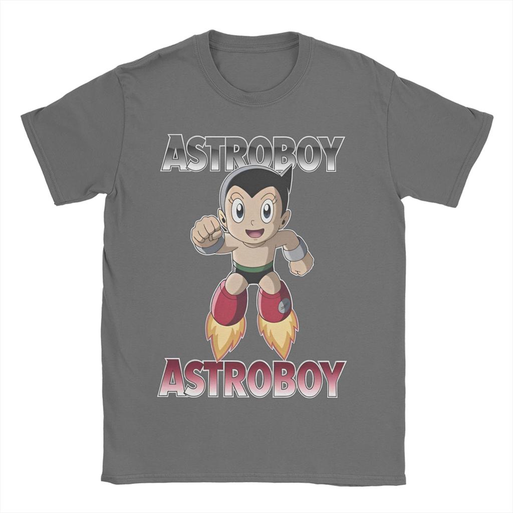 Astro Boy   TShirt Summer  Anime  Hippie T Shirts Unisexs Pure Cotton Crew Neck Plus Size Clothing Short Sleeve YK Casual Tops