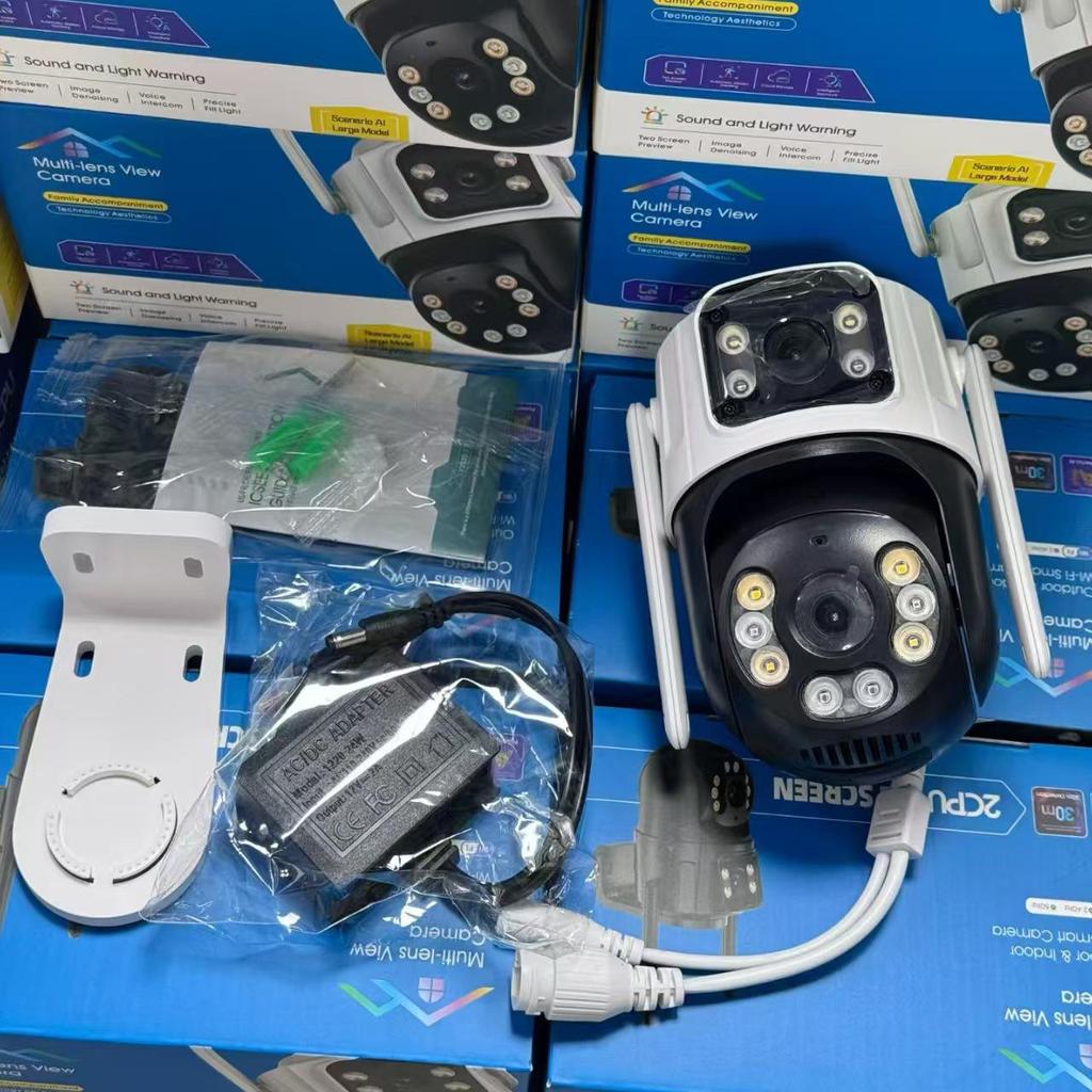 iCSee WiFi Wireless Outdoor Surveillance Camera with HD Color Night Vision & Mobile Remote Access