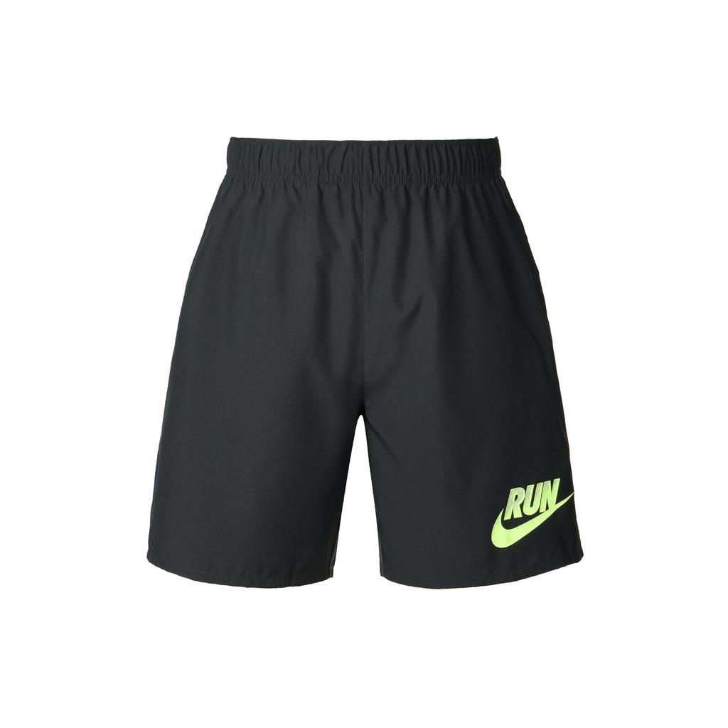 Nike FW24 AS M NK Run Energy Series Comfortable Versatile Fashion Casual Sports Shorts Men Shorts Black Light-Green HJ3567-010