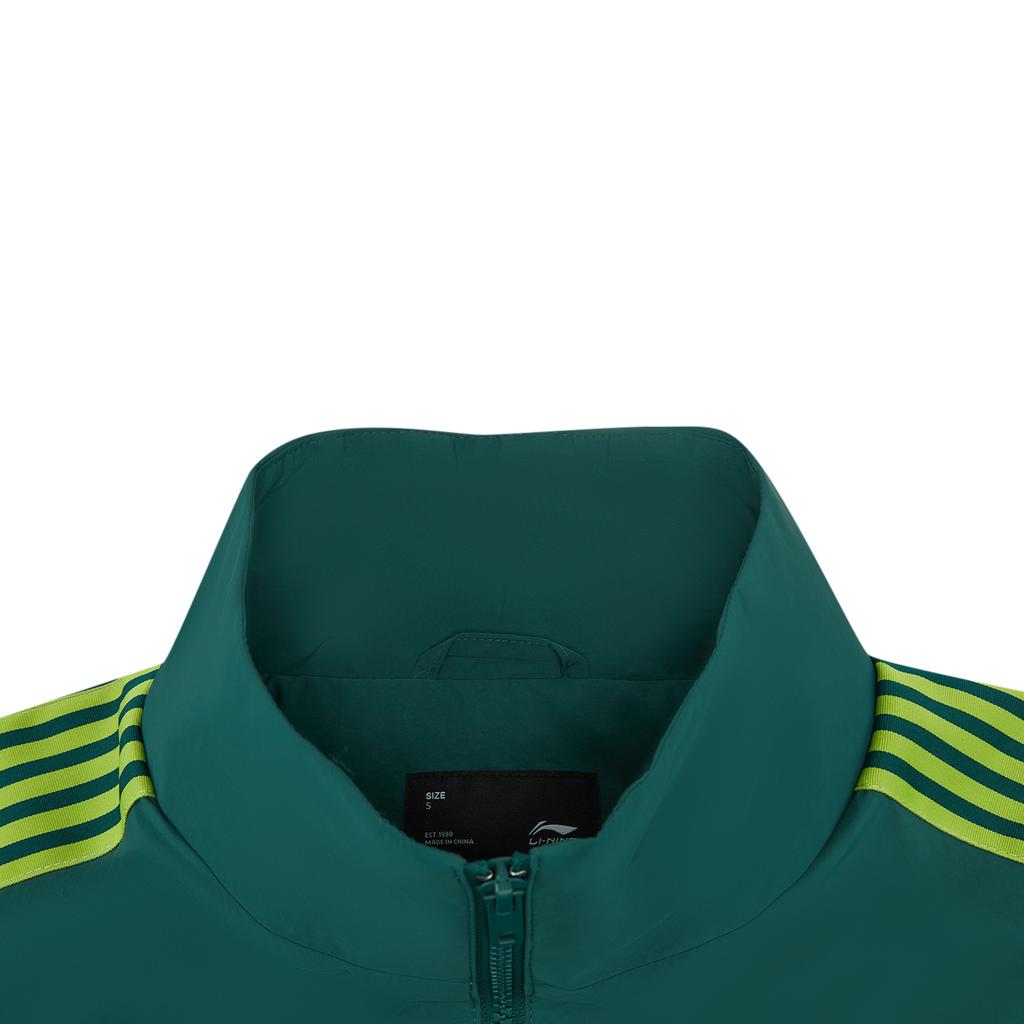 Li-Ning Sports Lifestyle Series Stand Collar Letter Couple Casual Sports Windbreaker Unisex Outerwear AFDWJ23-6