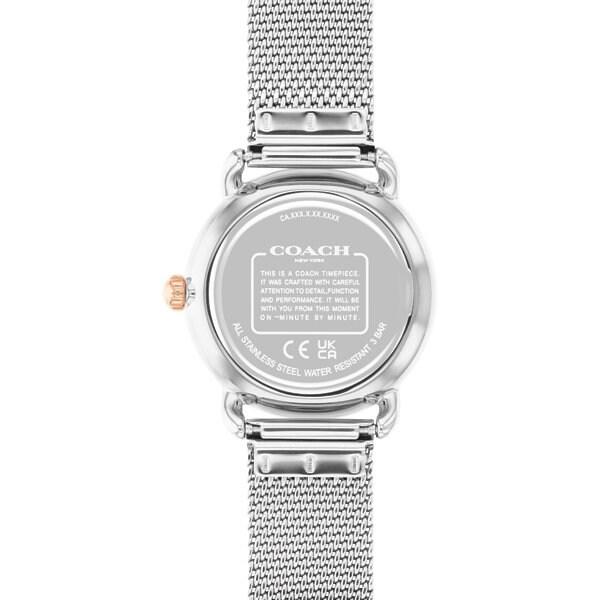 Coach Elliot Mesh Strap Silver Dial 14504221 Wrist Watch