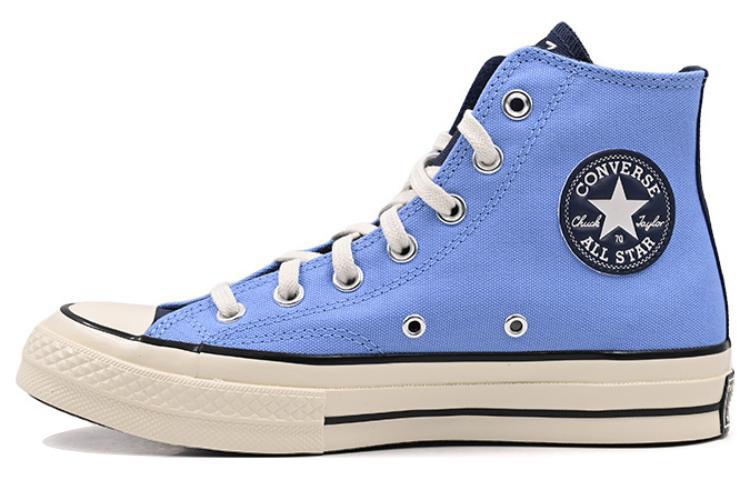 Herren Sneaker Converse Chuck 70 High Letterman 'Lt. Blaues Marine-Reiher' 36.5 gray