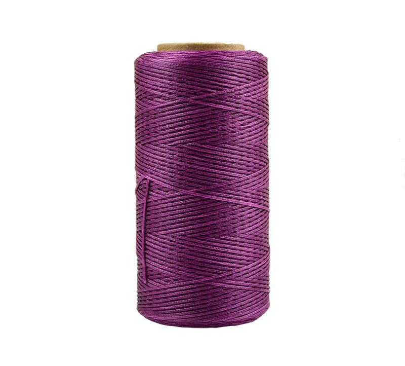 260m Leather Sewing Waxed Thread 1MM For Chisel Awl Upholstery Shoes Luggage Set 15 Colors For Choose