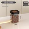 Press-Type Airtight Kitchen Container for Cereal & Grain Storage
