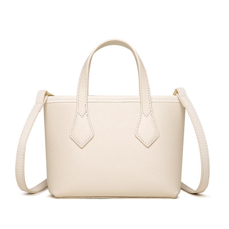 Leather women s bags, new trendy fashion handbags, first-layer cowhide shoulder messenger bags