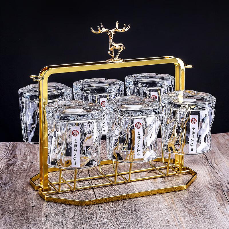 Ins Style Heat-Resistant Glass Water Pitcher & Cup Set