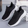 Women Casual Shoes 2025 Hot Sale Breathable Air Mesh Slip-on Female Sock Footwear Outdoor Sneakers Thick Bottom Platforms Big 43