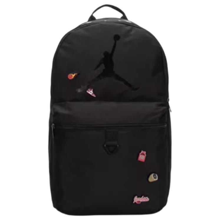 New Jordan Polyester Backpack Regular Unisex Black JD2423004AD-001