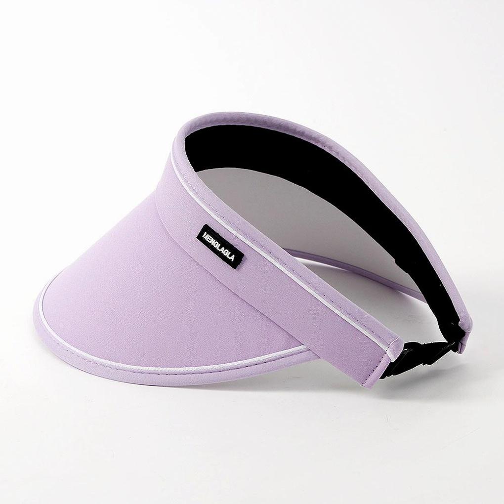 Dol Dol Sun Cap (Purple) Wide Sun Cap Summer Hat