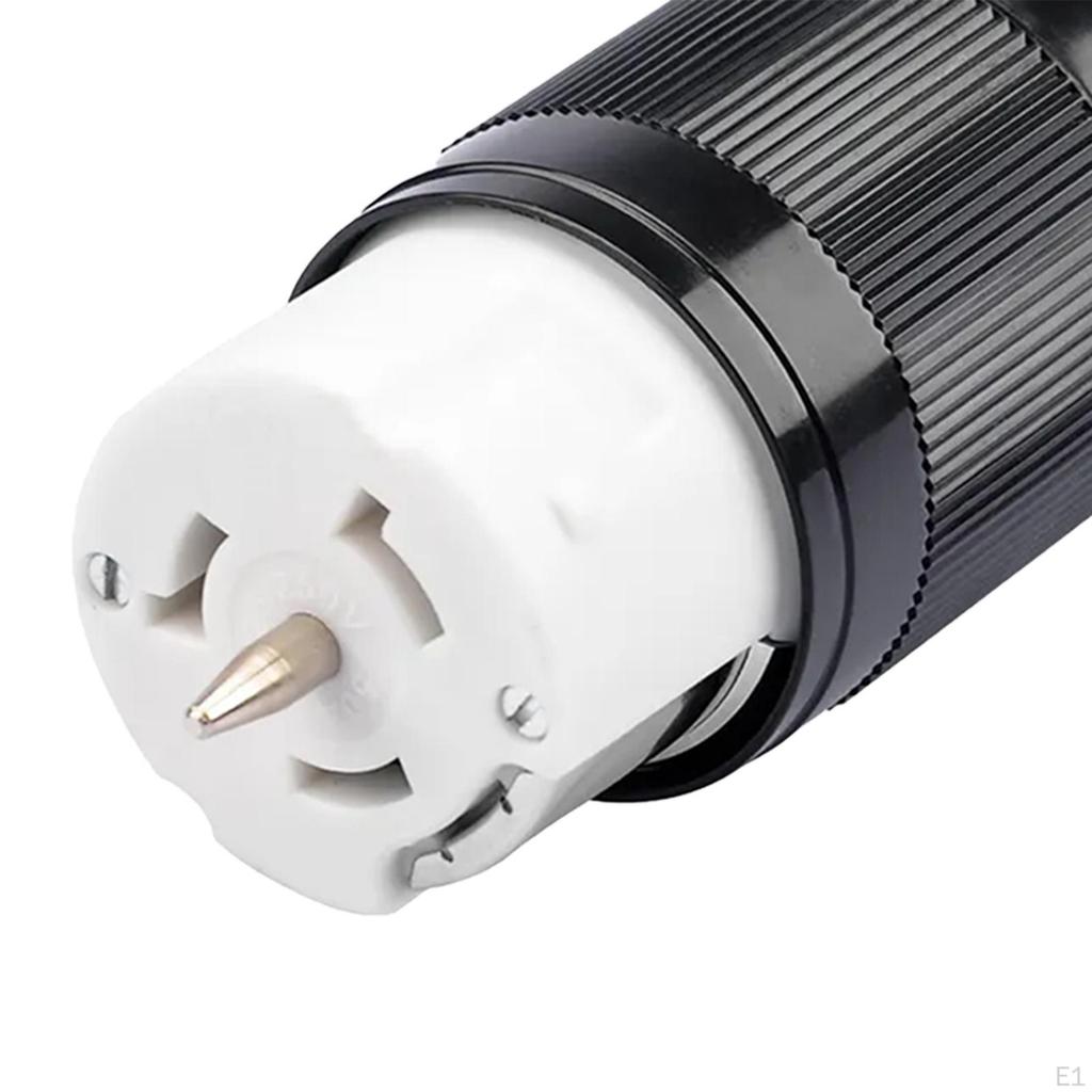 50A Generator Connector Female/ 3 Pole 4 Wire Twist Locking Plug/ Industrial Grade Grounding CS6364C