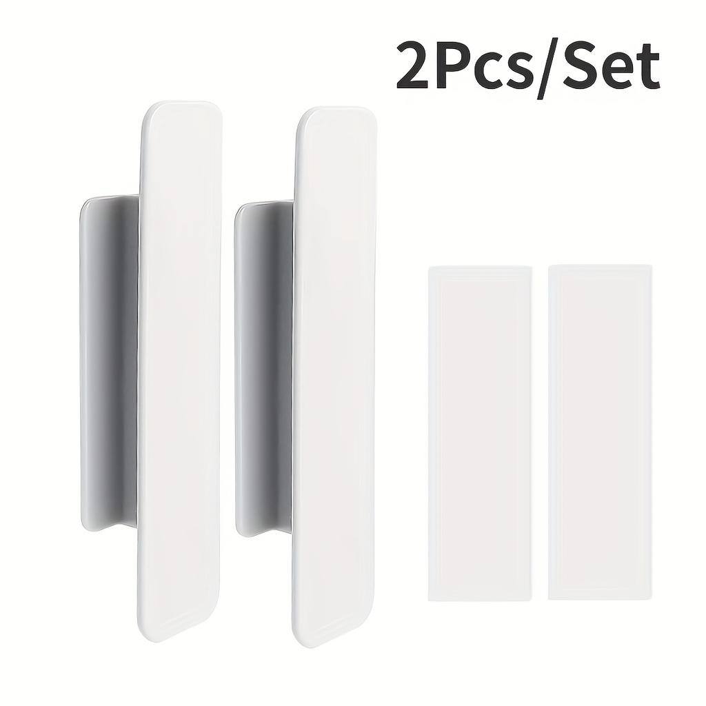 Classic Style Plastic Self-Adhesive Handles for Windows and Cabinets - Easy Installation, No Glue Required, Suitable for Glass, Tile