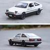 1:32 AE86 Prado Alloy Diecasting Cars Models Toys Doors Opened Vehicles Model With Pull Back Car Toy for Boys Festival Gifts
