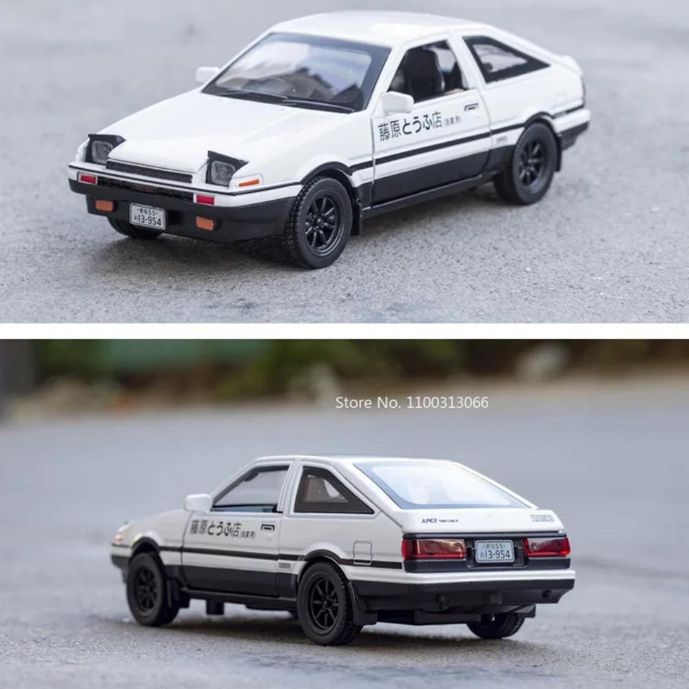 1:32 AE86 Prado Alloy Diecasting Cars Models Toys Doors Opened Vehicles Model With Pull Back Car Toy for Boys Festival Gifts