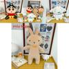 Cute Cartoon Crayon Shin Chan Boochan Dog Rabbit Plush Backpack For Daily Use And Kids