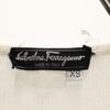 Salvatore Ferragamo 90s Made in Italy Old Short sleeve knit XS white Women Used