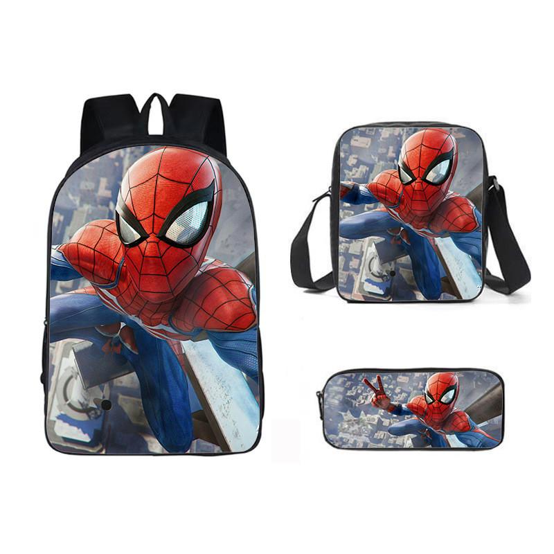 Backpack Piece Three Set Waterresistant Material Kids For