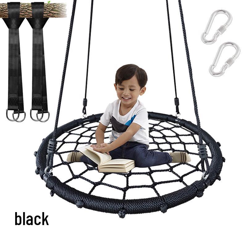 80cm Round Rainbow Bird Nest Swing
