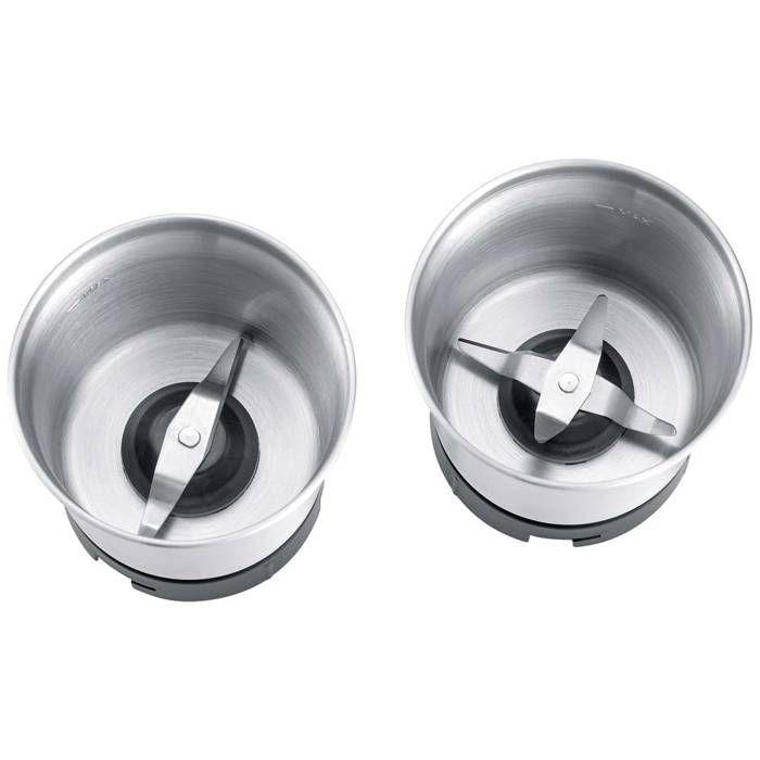 Graef cm102eu moulin à café noir, acier inoxydable