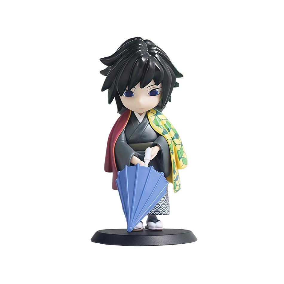 Latest 1-12Pcs Figurine Plum Rain Series Kochou Shinobu Tomioka Giyuu Mitsuri Figurine Plaything Gift For Kids