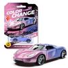 1:64 Scale Temperature Color Change Alloy Car Color Changing Inertia Powered Alloy Racing Model Durable Construction